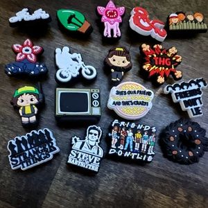 Stranger Things Croc Charm Set